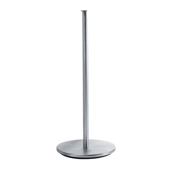 Стойки под акустику Elipson Planet Stand L Matte Steel - рис.0