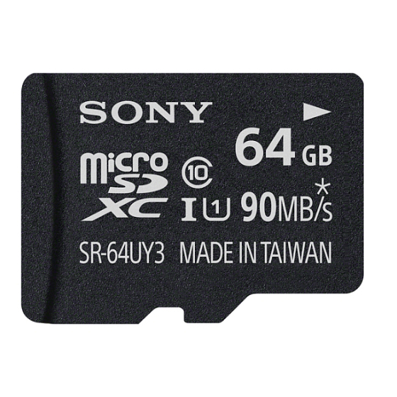 Карта памяти Sony SR64UY3A 64GB microSD Adapter - рис.0