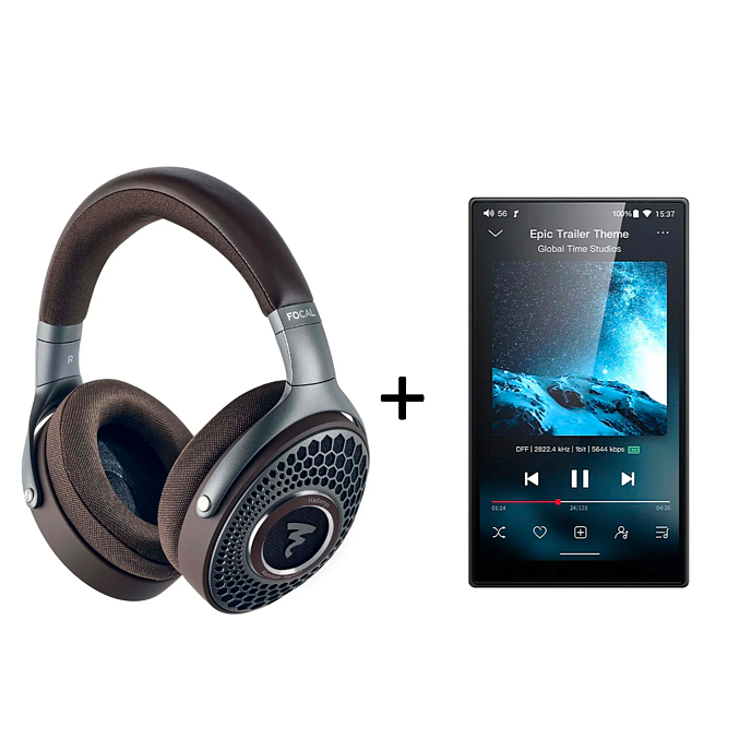 Комплект Focal Hadenys Brown + FiiO JM21 Black - рис.0