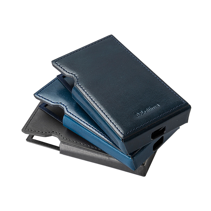 Чехол для плеера Astell&Kern SP1000M Tuscany Leather Case Navy - рис.4