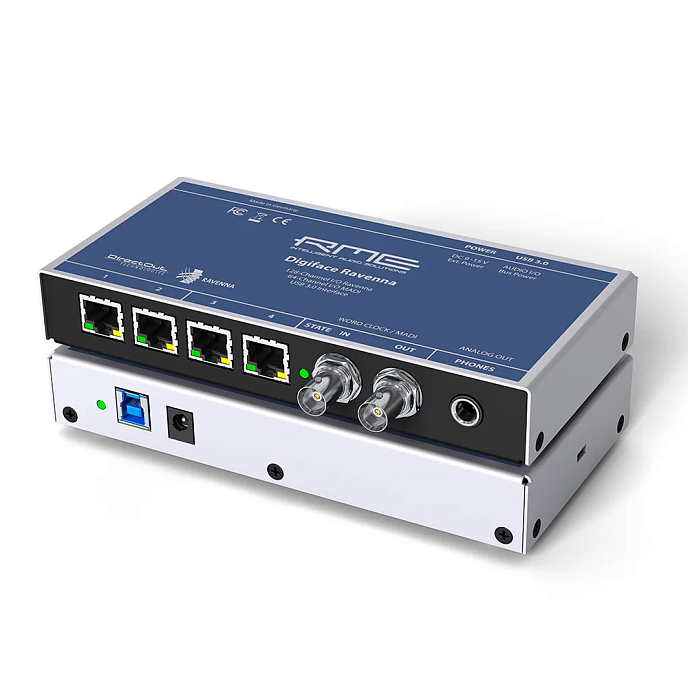 Аудиоинтерфейс RME Digiface Ravenna Silver Blue - рис.6