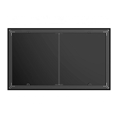 Экран для проектора Digis Brightone Black 100