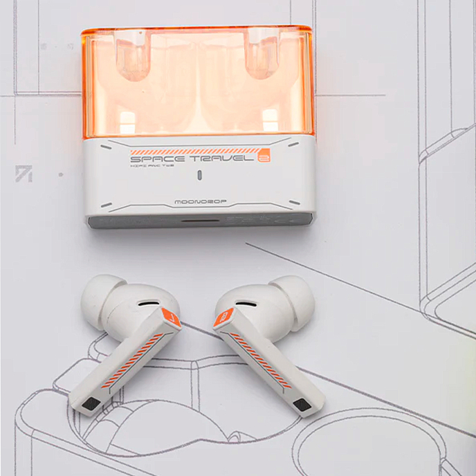 Беспроводные наушники MoonDrop Space Travel 2 White - рис.5