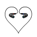 Наушники внутриканальные Shanling ME80 black - рис.1