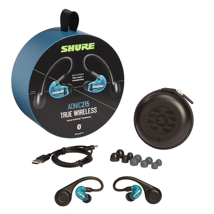 Наушники Shure Aonic 215 Blue - рис.1