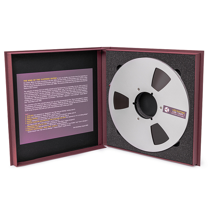 Магнитная лента Leo Kottke - Live магнитная лента 38/2 (комплект из двух катушек) - рис.0