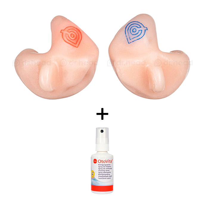 Комплект Беруши для офиса + OtoVita spray 50 ml разноцветный - рис.0