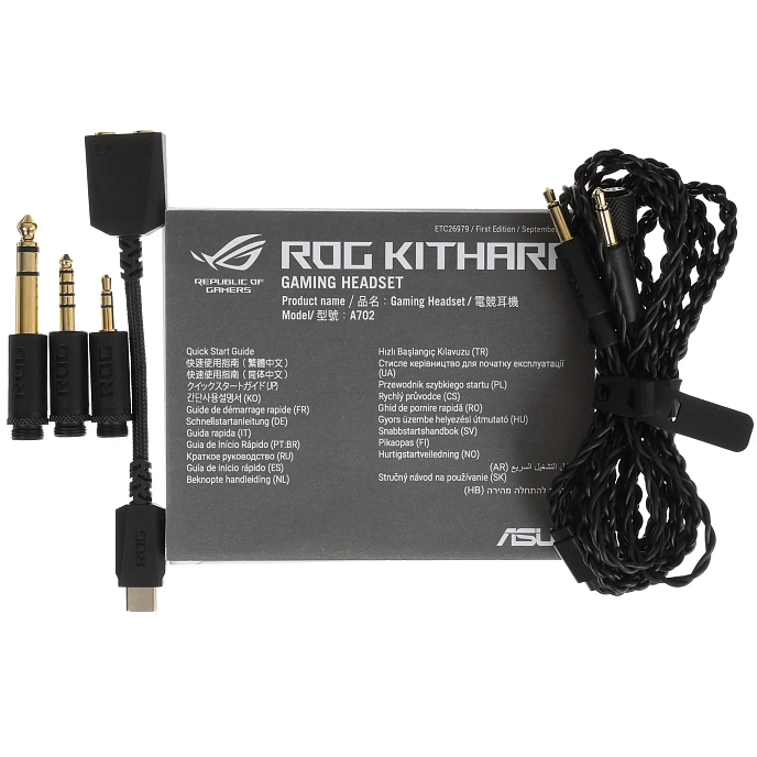 Игровая гарнитура Asus A702 ROG Kithara Black - рис.9