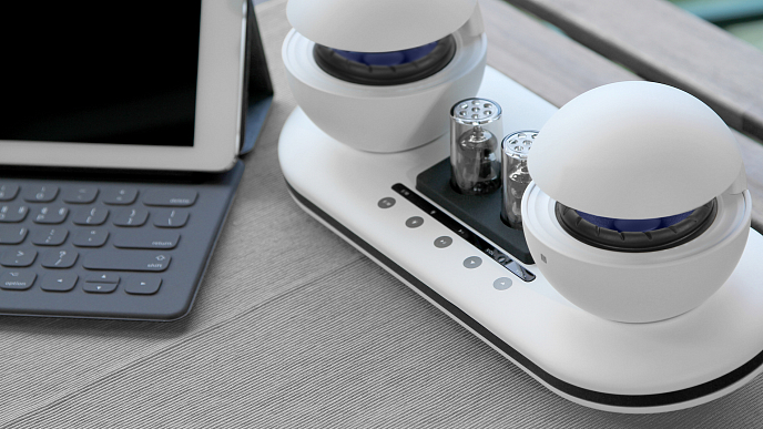 Портативная колонка Lanchiya MK30 white - рис.8