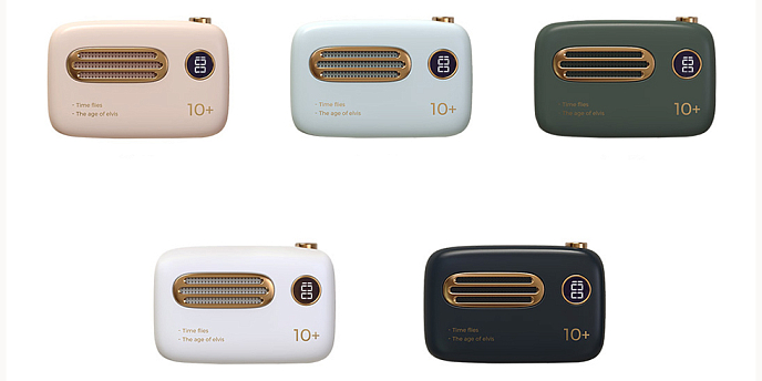 Внешний аккумулятор Xiaomi Mao-Xin Retro Mobile Power Pink - рис.2