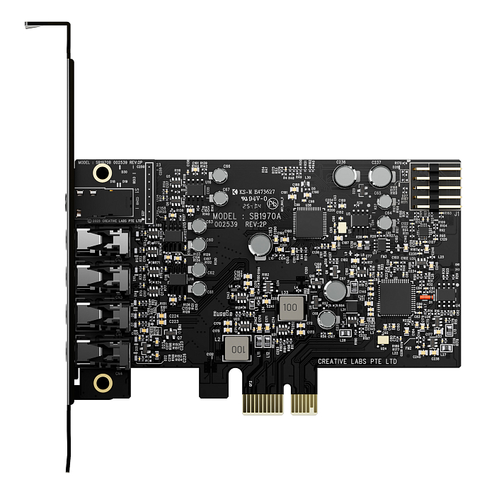 Внутренняя звуковая карта Creative Sound Blaster Audigy FX Pro pci-express - рис.0