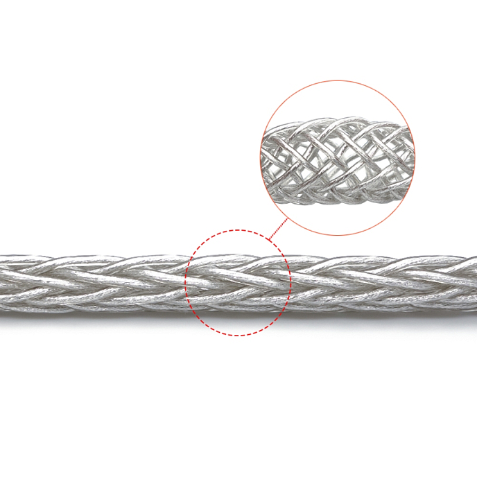 Кабель Nobunaga Labs Vision Gyokuto Kiwami Silver MMCX - 4.4mm - рис.5