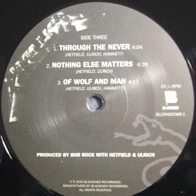 Виниловая пластинка Metallica – Metallica (Remastered) - 2LP - рис.7