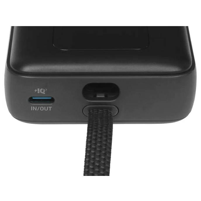 Внешний аккумулятор Anker Zolo Power Bank 10K 30W (Built-In USB-C Cable) Black - рис.7