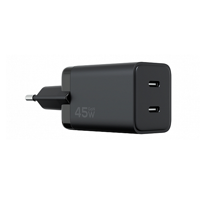 Зарядное устройство Magssory Nano Pro 45W GaN Black - рис.0