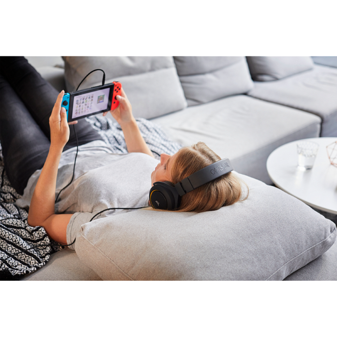 Игровая гарнитура Corsair Gaming HS60 Surround Yellow - рис.11