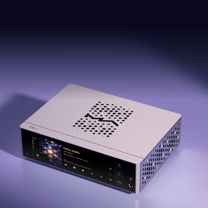 Усилитель для наушников с ЦАП Matrix Audio TS-1 Silver - рис.7