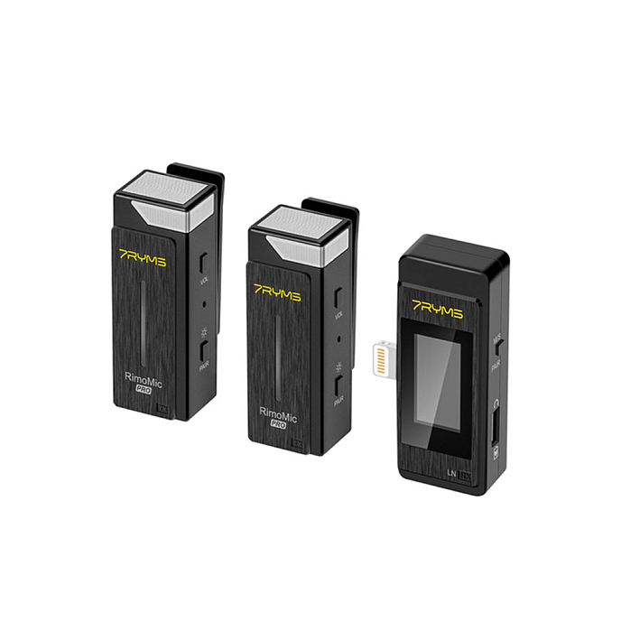 Микрофон беспроводной 7Ryms Rimomic Pro LN Black - рис.0