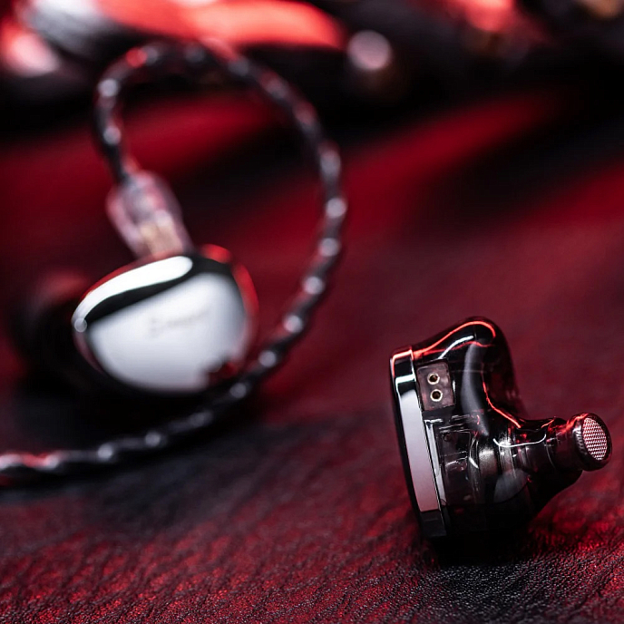 Наушники внутриканальные SIMGOT EG280 black/steel проводные внутриканальные наушники с гибридным драйвером_OpenBox - рис.7
