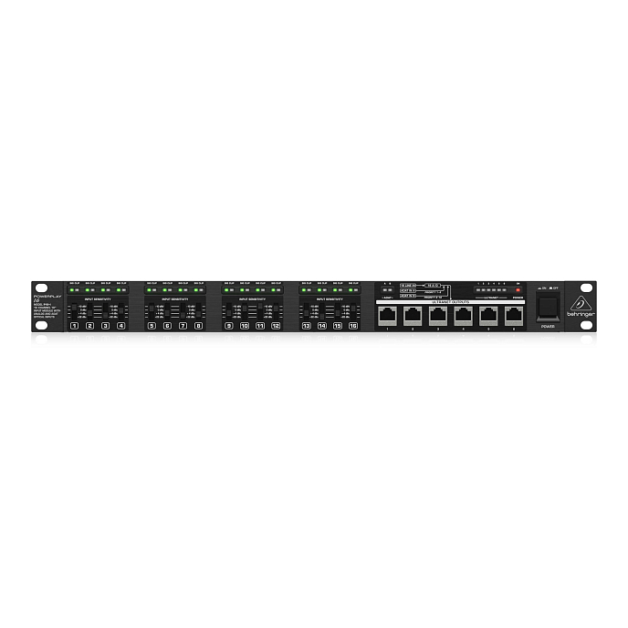 Аудиоинтерфейс Behringer Powerplay P16-I Black - рис.1