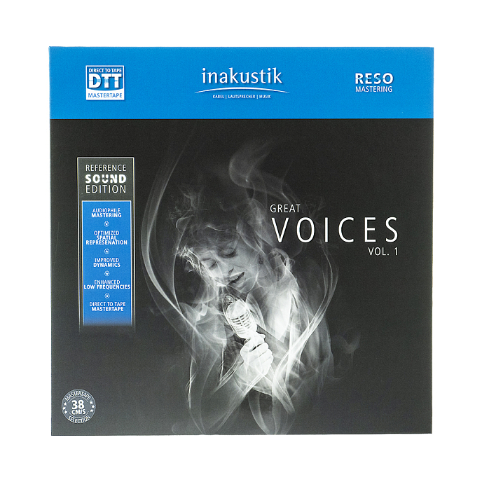 Магнитная лента Inakustik Tape - Great Voices Vol. 1 38/2 Магнитная лента - рис.0