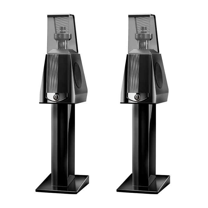 Полочная акустика MBL 126 (w/o stand) Piano Black Gold - рис.1