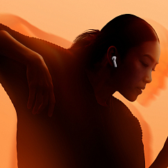 Беспроводные наушники Apple AirPods 4 Red Matte