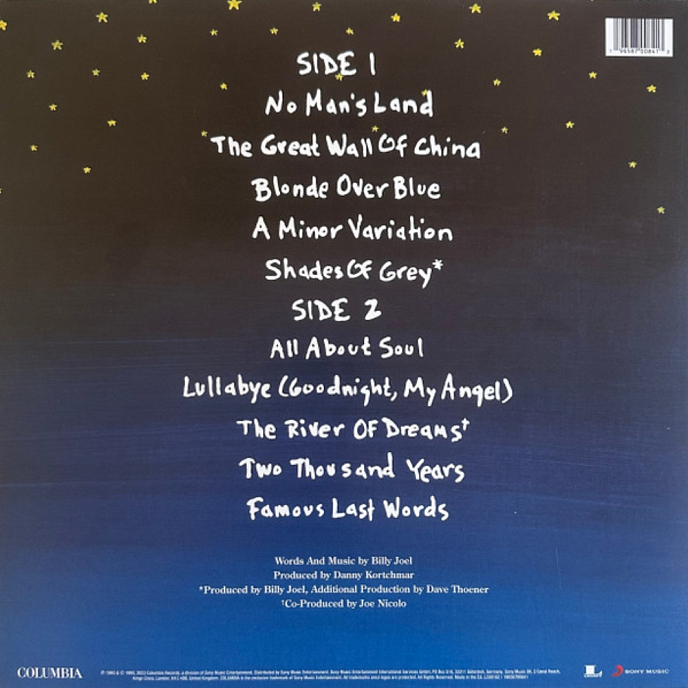 Виниловая пластинка Billy Joel - River Of Dreams LP - рис.1