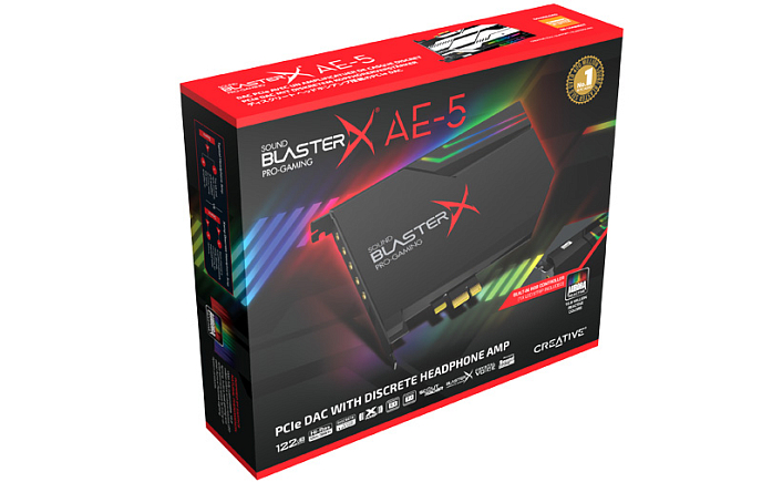 Внутренняя звуковая карта Creative Sound BlasterX AE-5 - рис.5