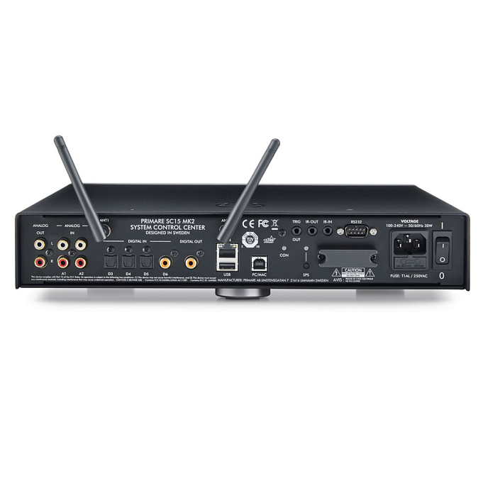 Сетевой аудиоплеер Primare SC15 Prisma MKII Black - рис.1