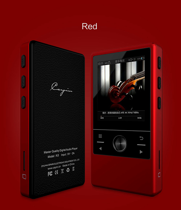 Плеер Cayin N3 Red - рис.3