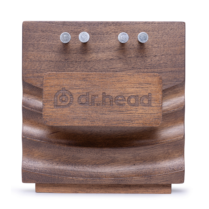 Подставка под наушники Dr.Head Under Wood IEM Stand Fir Audio Walnut - рис.3