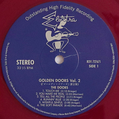 Виниловая пластинка The Doors – Golden Doors Vol. 2 (coloured) LP