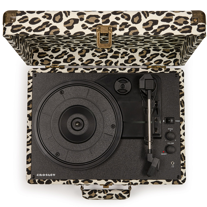 Проигрыватель винила Crosley Cruiser Deluxe Leopard - рис.5