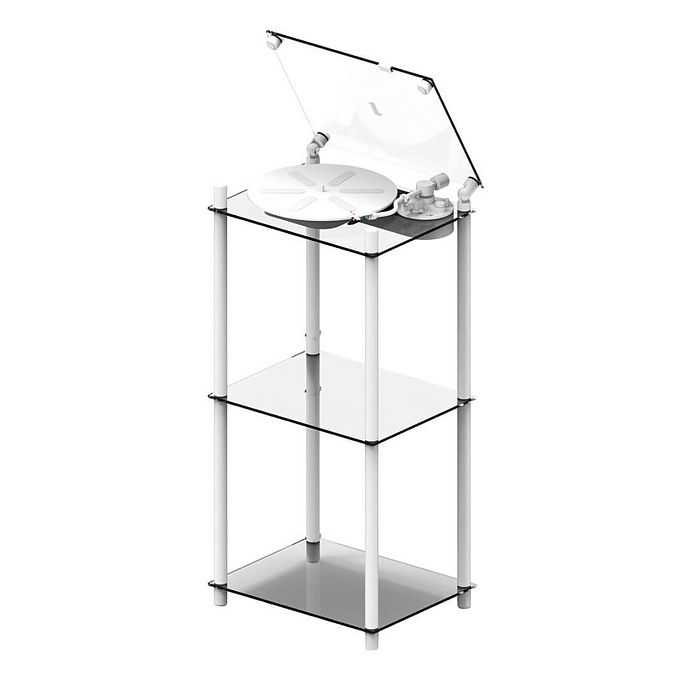 Стойка для Hi-Fi Transparent Turntable Stand White - рис.0