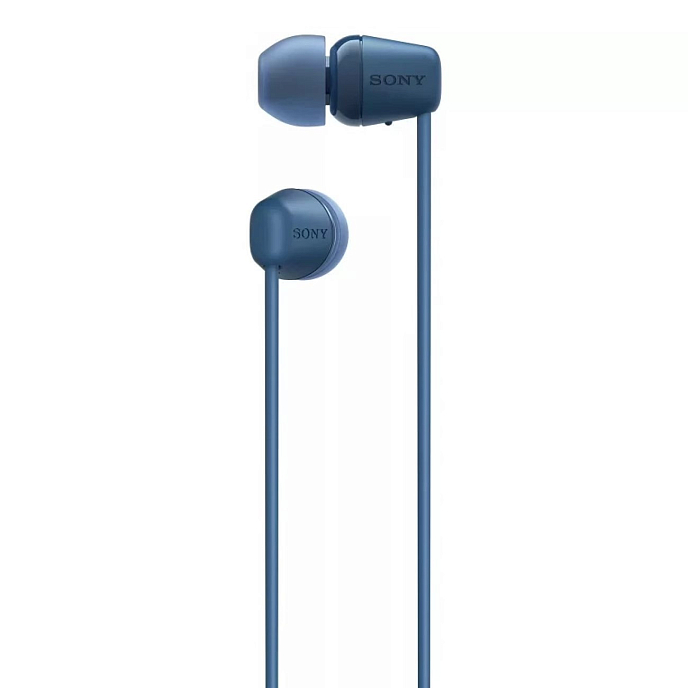 Беспроводные наушники Sony WI-C100 Blue - рис.1