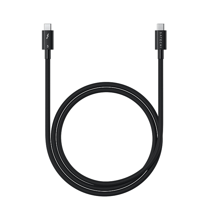 Кабель Satechi Thunderbolt 5 Pro 240W USB-C - USB-C 1m Black - рис.0