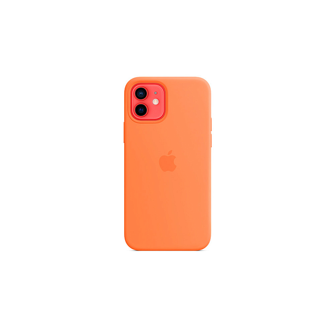 Чехол для смартфонов Apple iPhone 12 + 12 Pro Silicone Case with MagSafe Kumquat - рис.2