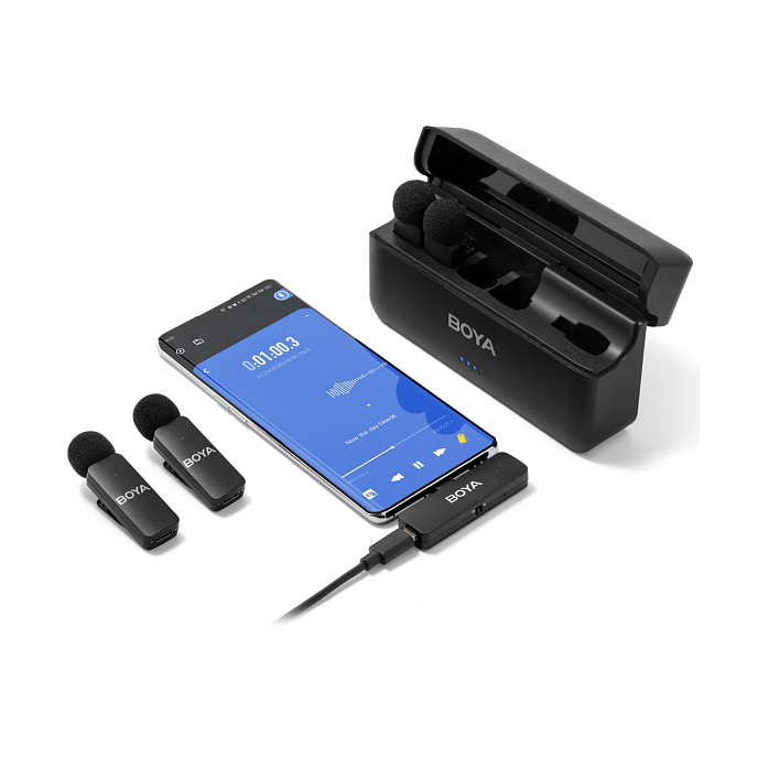 Радиосистема Boya BY-V4U Black - рис.9