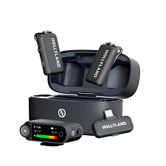 Микрофон беспроводной Hollyland Lark Max 2 Combo Black