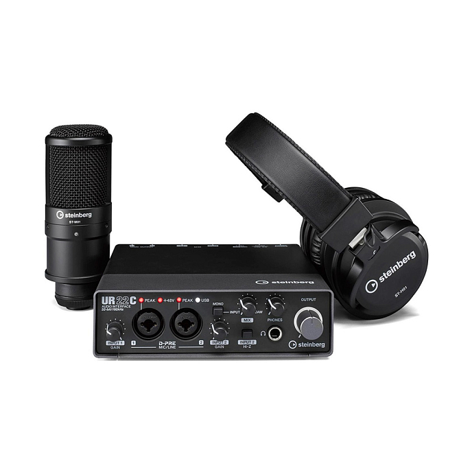 Аудиоинтерфейс Steinberg UR22C Recording Pack - рис.0