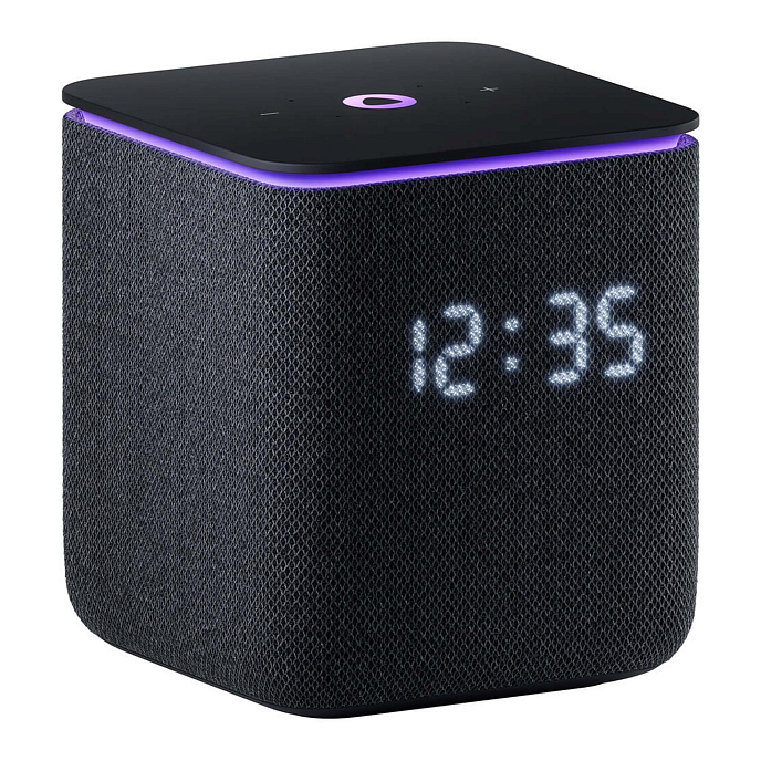 Умная колонка Яндекс Станция Миди Black - рис.0