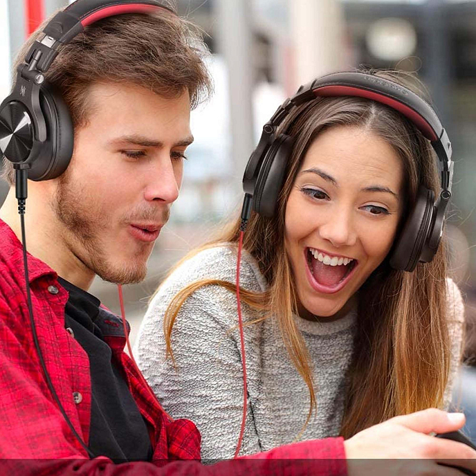 Наушники полноразмерные OneOdio A71 Silver - рис.2