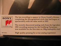 Пластинка Bach; Glenn Gould - The Goldberg Variations 1981 Recording LP