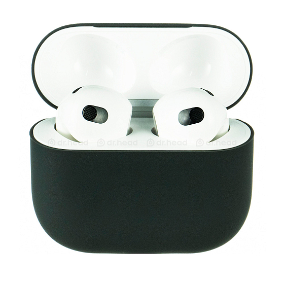 Чехол для Airpods uBear Touch Case for AirPods 3 Black - рис.0