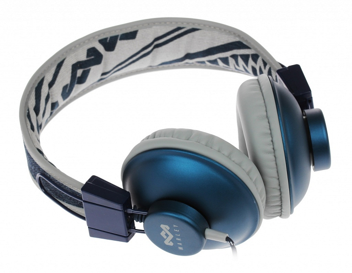 Наушники House of Marley Positive Vibration Denim (EM-JH011-DN) - рис.1