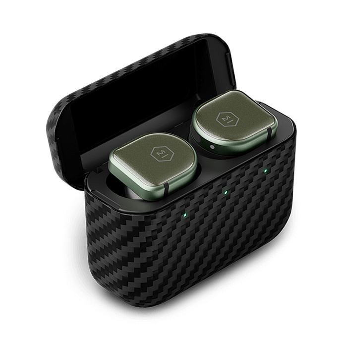 Беспроводные наушники Master & Dynamic MW08 Sport Green Sapphire Glass - рис.0