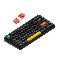 Клавиатура NuPhy Halo75 V2 QMK Raspberry Switch Obsidian Black