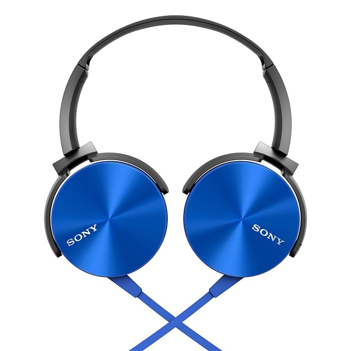 Наушники Sony MDR-XB450AP Blue - рис.3