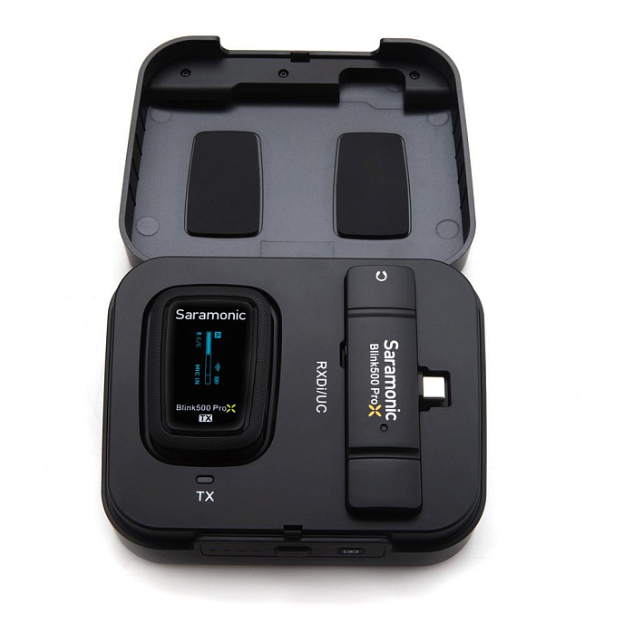 Микрофон беспроводной Saramonic Blink500 ProX B5 - TX + RXUC Black - рис.5